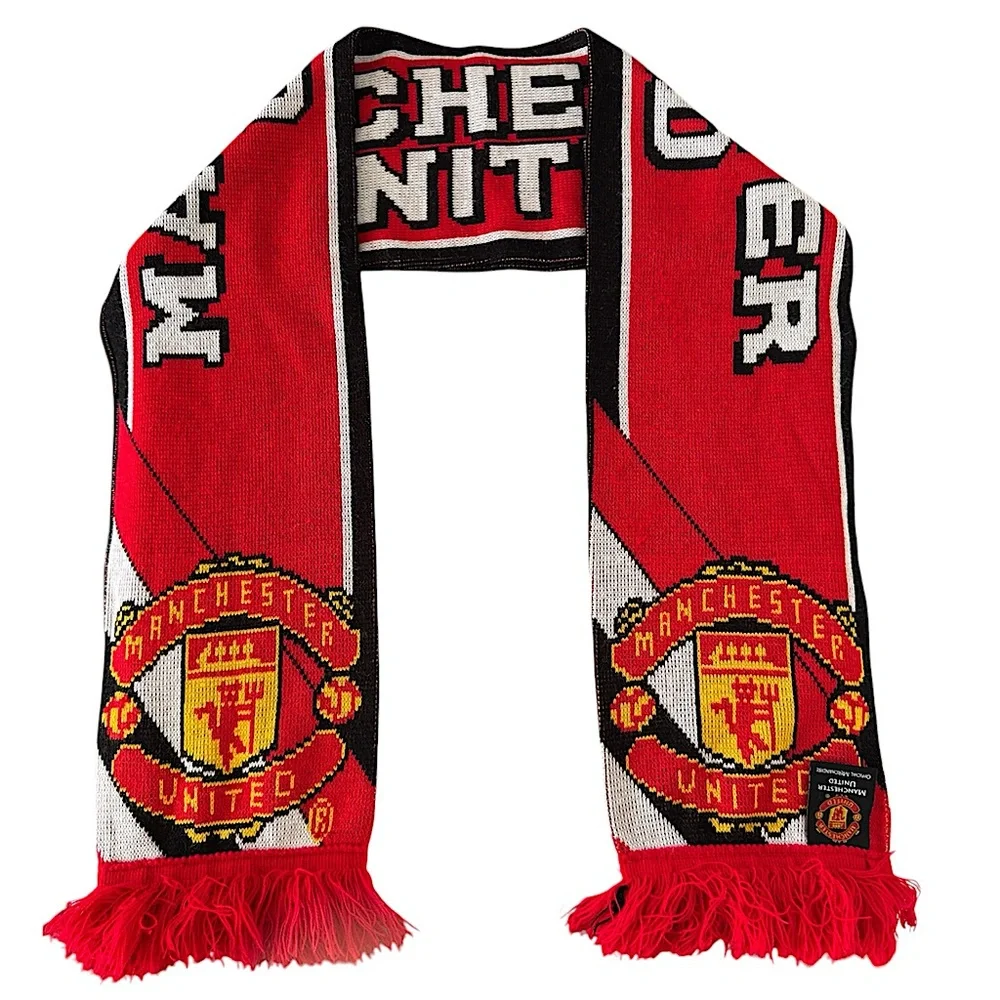Manchester United Rare Limited Edition Scarf, Official Merchandise, NWOT
